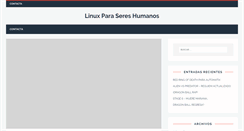 Desktop Screenshot of linuxparasereshumanos.com