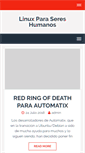 Mobile Screenshot of linuxparasereshumanos.com